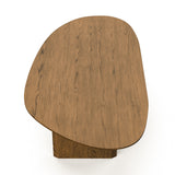 Fendro 1.3m Freeform Coffee Table - Brown Oak