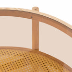 Ex Display - Simra 86cm Glass Top Coffee Table - Natural - Last One Coffee Table Iggy-Core