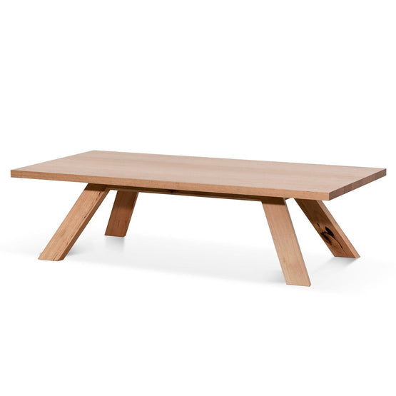Ex Display - Alden 1.4m Coffee Table - Messmate Coffee Table AU Wood-Core   