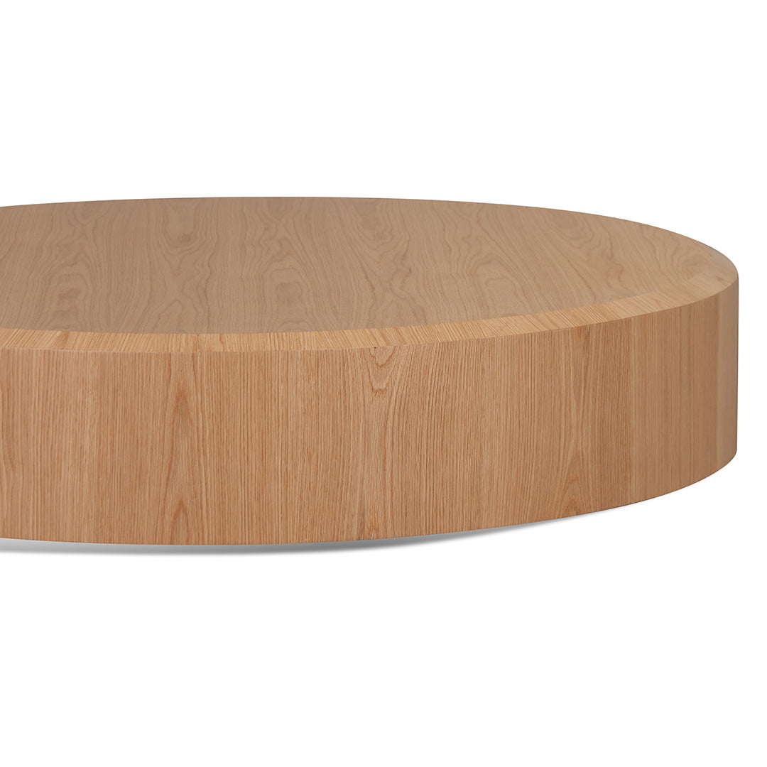 Selma 1.5m Round Plinth - Natural Oak Display Unit Century-Core