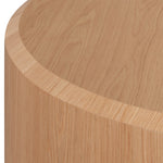 Selma 1.5m Round Plinth - Natural Oak Display Unit Century-Core