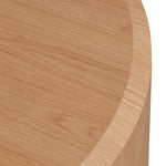 Selma 1.5m Round Plinth - Natural Oak Display Unit Century-Core