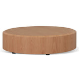 Ex Display - Selma 1.2m Round Plinth - Natural Oak Display Unit Century-Core