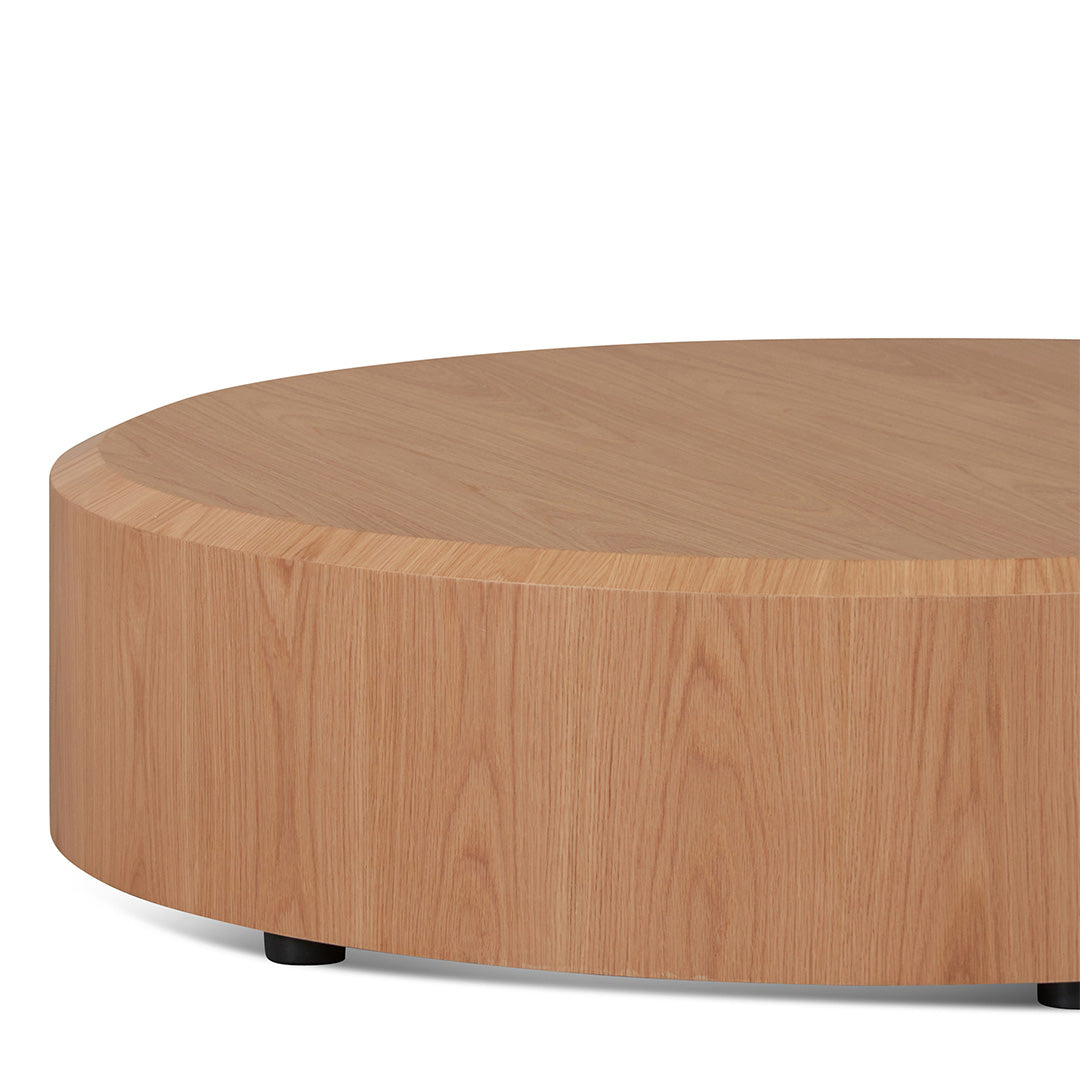 Ex Display - Selma 1.2m Round Plinth - Natural Oak Display Unit Century-Core