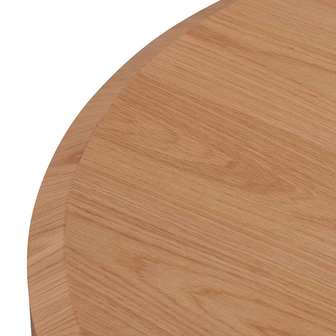 Ex Display - Selma 1.2m Round Plinth - Natural Oak Display Unit Century-Core