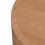 Selma 1.2m Round Plinth - Natural Oak Display Unit Century-Core   