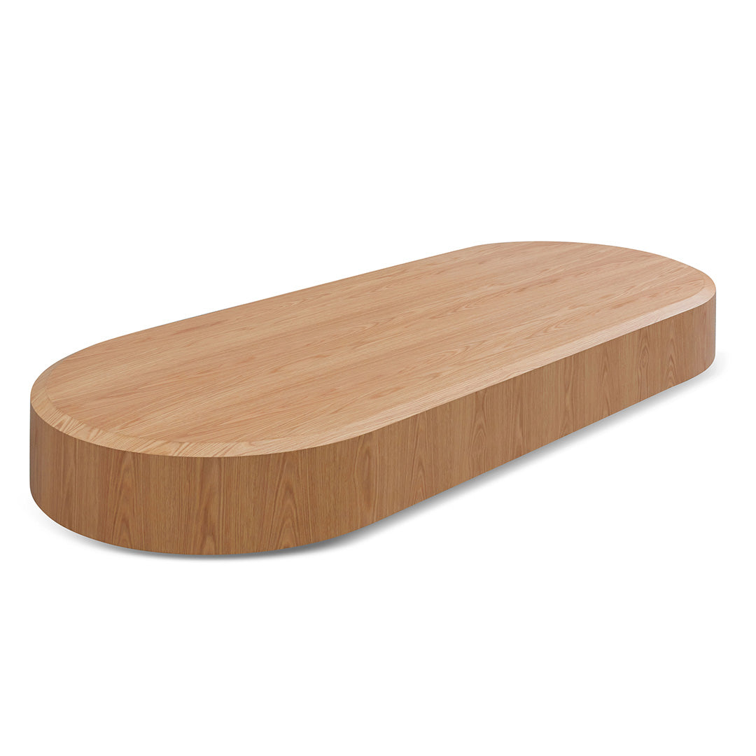 Selma 2.4m Plinth - Natural Oak Display Unit Century-Core
