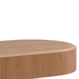 Selma 2.4m Plinth - Natural Oak Display Unit Century-Core