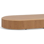 Selma 2.4m Plinth - Natural Oak Display Unit Century-Core