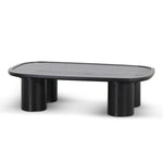 Adam 1.4m Coffee Table - Full Black Coffee Table Nicki-Core   