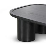 Adam 1.4m Coffee Table - Full Black Coffee Table Nicki-Core   