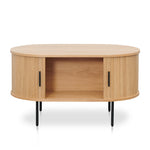 Dania 100cm Oval Coffee Table - Natural Coffee Table KD-Core   