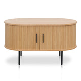 Dania 100cm Oval Coffee Table - Natural Coffee Table KD-Core   