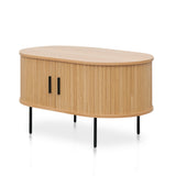 Dania 100cm Oval Coffee Table - Natural Coffee Table KD-Core