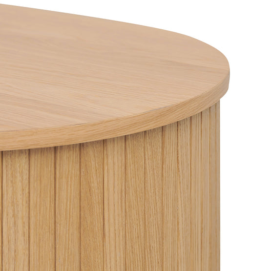 Dania 100cm Oval Coffee Table - Natural Coffee Table KD-Core   