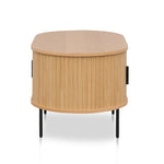 Dania 100cm Oval Coffee Table - Natural Coffee Table KD-Core   