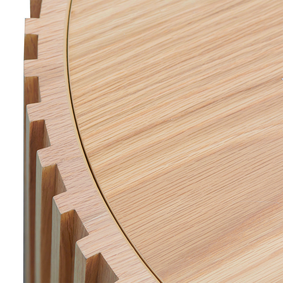 Maggie 1.3m Coffee Table - Natural Oak Coffee Table Century-Core   