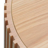 Maggie 1.3m Coffee Table - Natural Oak Coffee Table Century-Core   