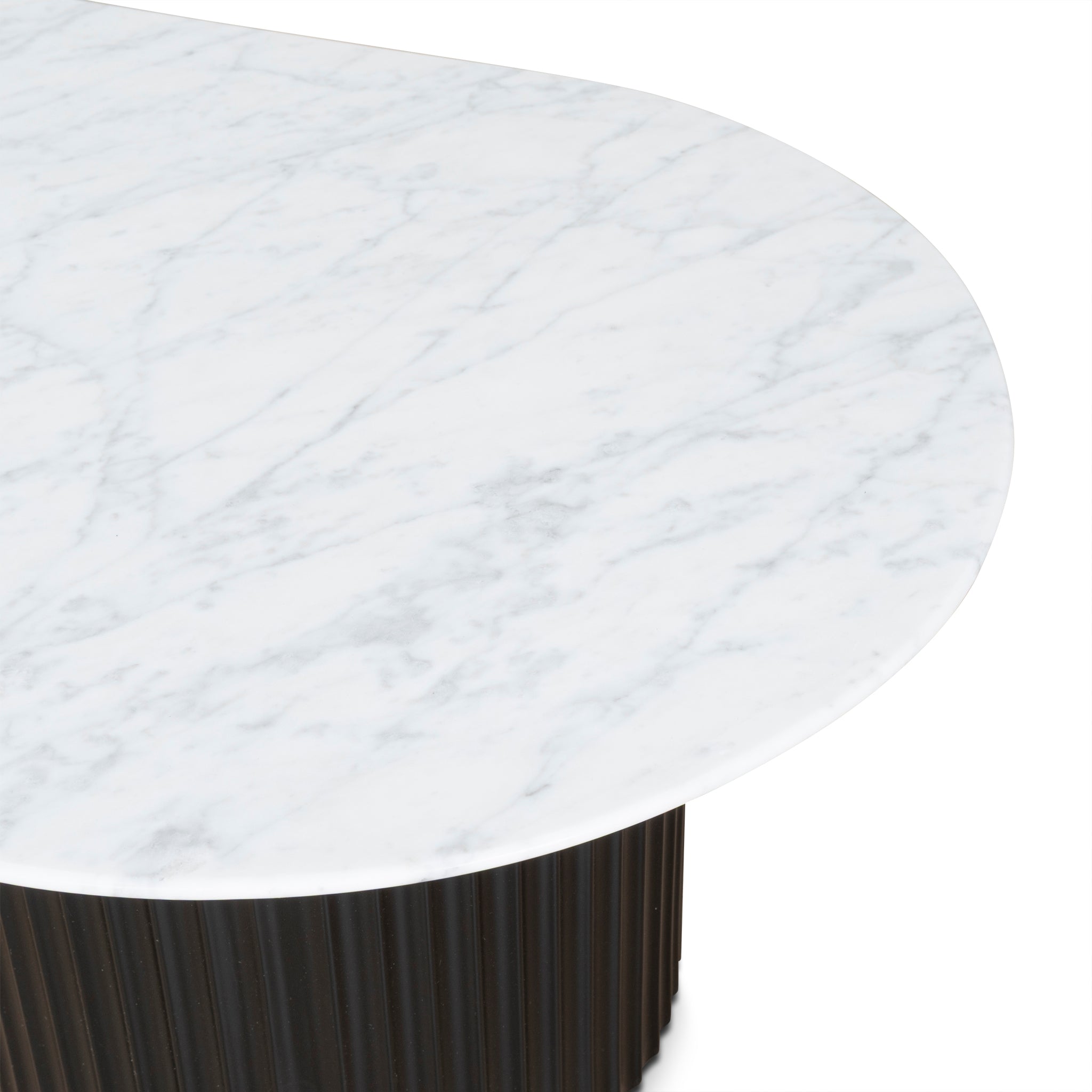 Elino 1.3m Marble Coffee Table - Black Coffee Table Dwood-Core