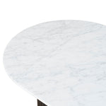 Elino 1.3m Marble Coffee Table - Black Coffee Table Dwood-Core