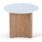 Zafar Nested Marble Coffee Table - Natural