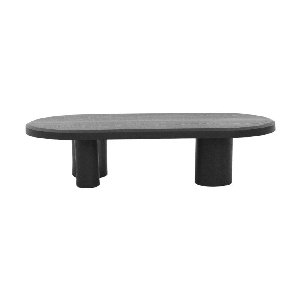Nasim 1.5m Coffee Table - Full Black Coffee Table Dwood-Core   