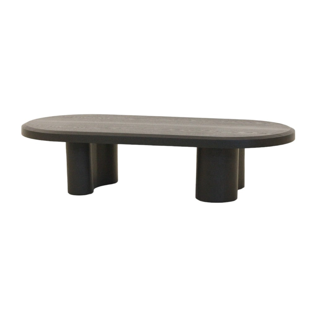 Nasim 1.5m Coffee Table - Full Black Coffee Table Dwood-Core   