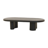 Nasim 1.5m Coffee Table - Full Black Coffee Table Dwood-Core   