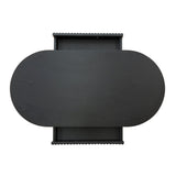 Ex Display - Melita 1.2m Coffee Table - Full Black Coffee Table KD-Core