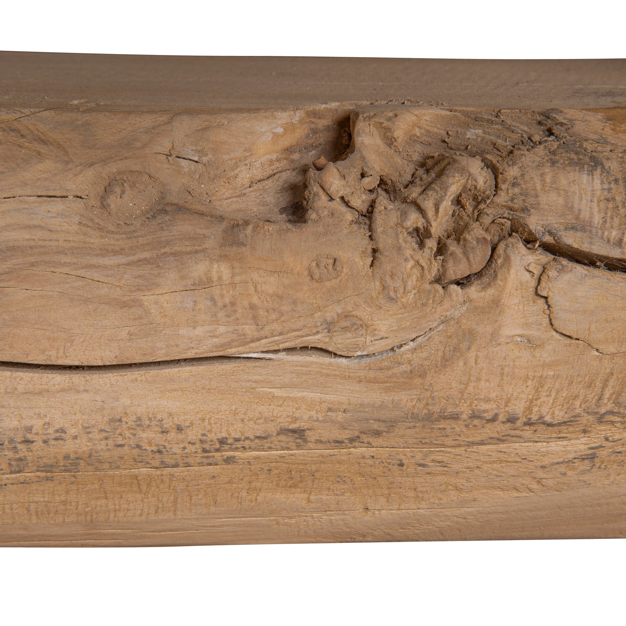 Freeman 100cm Elm Round Coffee Table - Natural Coffee Table Nasa-Core