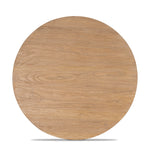 Freeman 100cm Elm Round Coffee Table - Natural Coffee Table Nasa-Core