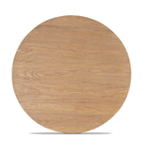 Freeman 100cm Elm Round Coffee Table - Natural Coffee Table Nasa-Core