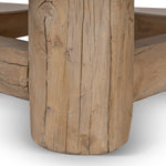 Freeman 100cm Elm Round Coffee Table - Natural Coffee Table Nasa-Core