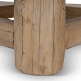 Freeman 100cm Elm Round Coffee Table - Natural Coffee Table Nasa-Core