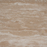 Agosti Travertine Marble 100cm Round Coffee Table - White Wash Coffee Table Nicki-Core