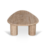 Juro 1.2m Travertine Top Oval Coffee Table Coffee Table Rebhi-Core   