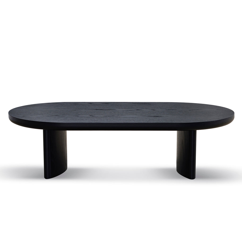 Maxim 1.3m Coffee Table - Full Black Coffee Table Century-Core   
