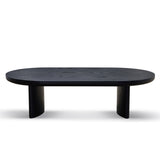 Maxim 1.3m Coffee Table - Full Black Coffee Table Century-Core   