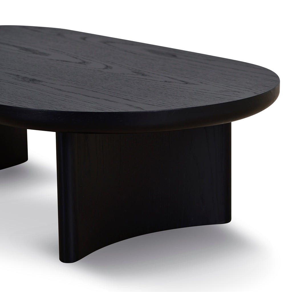 Ex Display - Maxim 1.3m Coffee Table - Full Black Coffee Table Century-Core