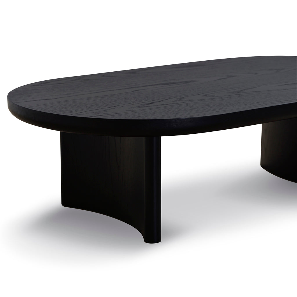 Maxim 1.3m Coffee Table - Full Black Coffee Table Century-Core   