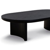 Maxim 1.3m Coffee Table - Full Black Coffee Table Century-Core   