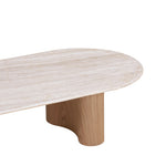 Nasim 1.5m Travertine Top Coffee Table - Natural Coffee Table Dwood-Core