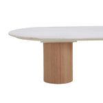 Ex Display - Nasim 1.5m Travertine Top Coffee Table - Natural Coffee Table Dwood-Core