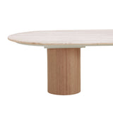 Nasim 1.5m Travertine Top Coffee Table - Natural Coffee Table Dwood-Core
