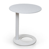Ex Display - Nielsen 50cm Wooden Side Table - Full White Side Table M-Sun-Core