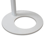 Ex Display - Nielsen 50cm Wooden Side Table - Full White Side Table M-Sun-Core