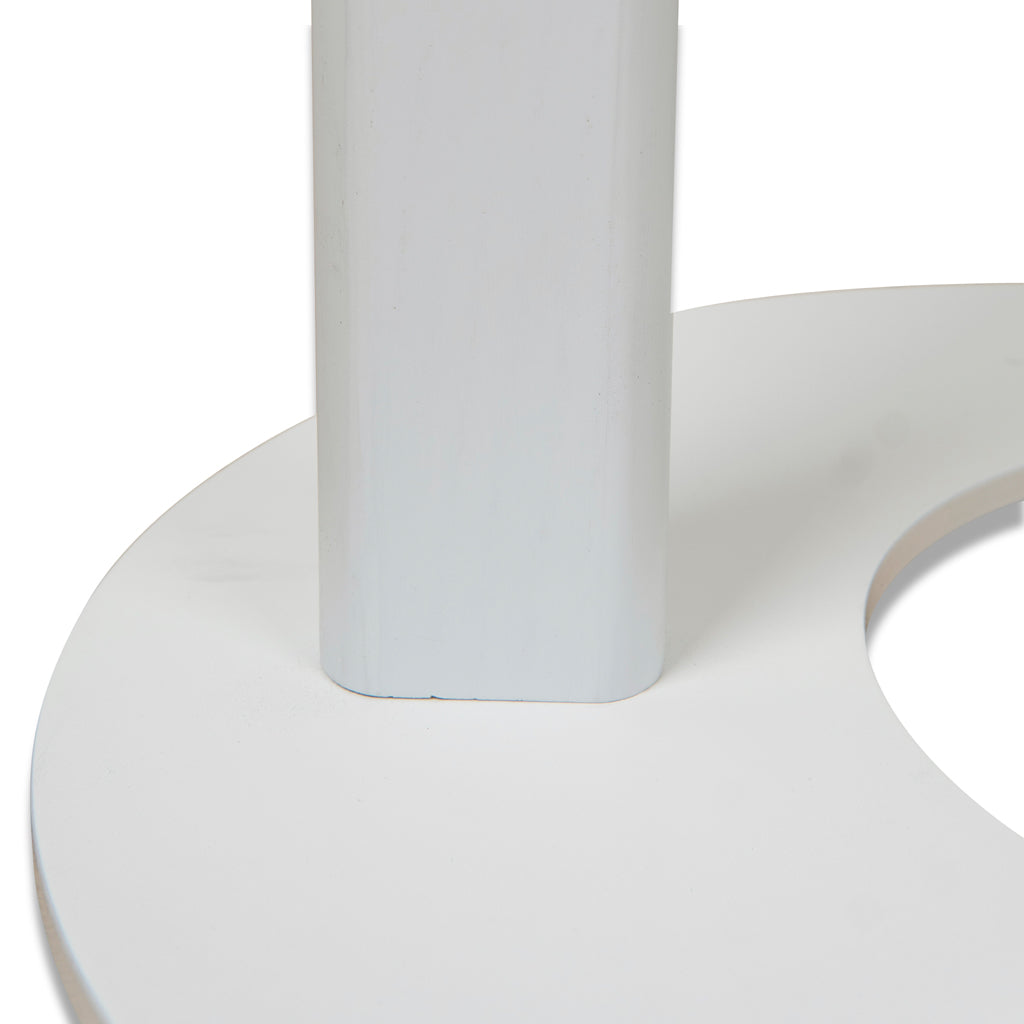 Ex Display - Nielsen 50cm Wooden Side Table - Full White Side Table M-Sun-Core