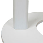 Ex Display - Nielsen 50cm Wooden Side Table - Full White Side Table M-Sun-Core
