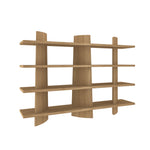 Ravan 2.4m Bookshelf - Natural Oak Shelves Century-Core