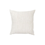 Set of 2 - Linear 50cm Square Cushion - White Cushion Warran-Local   